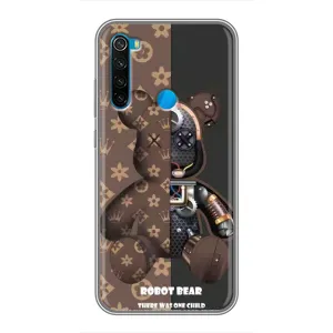 Круті Чохли Луі Віттон для Xiaomi Redmi Note 8 (AlphaPrint) (Ведмідь Луі Вітон)