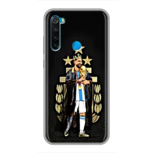 Чохли для Xiaomi Redmi Note 8 (Leo чемпіон) (AlphaPrint) (Мессі Король)