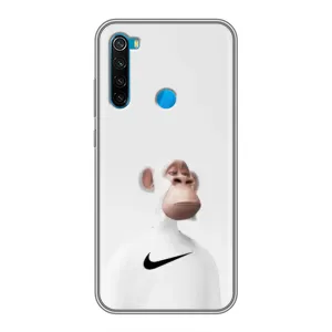 Чехлы с Обезьянами NFT для Xiaomi Redmi Note 8 (AlphaPrint) (обезьяна NFT Nike)