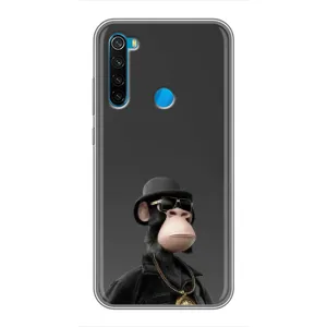 Чехлы с Обезьянами NFT для Xiaomi Redmi Note 8 (AlphaPrint) (Обезьяна NFT)
