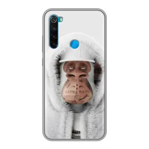 Чехлы с Обезьянами NFT для Xiaomi Redmi Note 8 (AlphaPrint) (обезьяна NFT в тату)