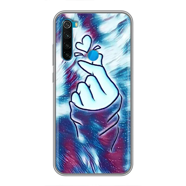 Чохол з принтом «Радужне серце» для Xiaomi Redmi Note 8