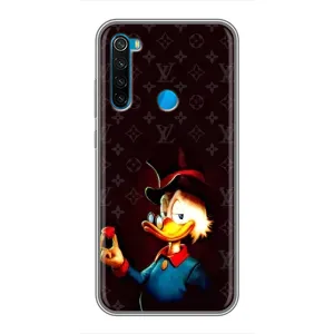 Чехли для Xiaomi Redmi Note 8 - Скрудж МакДак Louis Vuitton (PREMIUMPrint) (Скрудж з ботліантом)