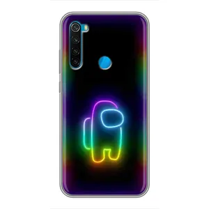 Чохли Амонг Ас для Xiaomi Redmi Note 8 (AlphaPrint) (Яскравий скін)