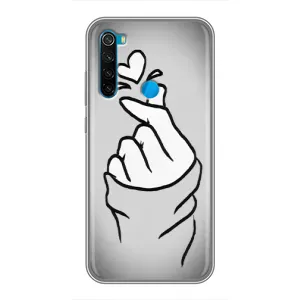 Чохол з принтом «Значок Love» для Xiaomi Redmi Note 8