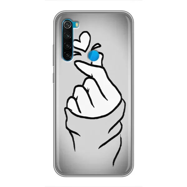 Чохол з принтом «Значок Love» для Xiaomi Redmi Note 8