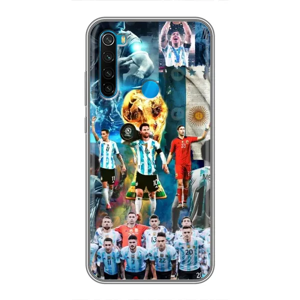 Чохол з принтом «Аргентина Мессі» для Xiaomi Redmi Note 8T