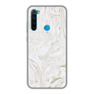 Мраморний чехол на Xiaomi Redmi Note 8T (VPrint) (Білий мрамор)