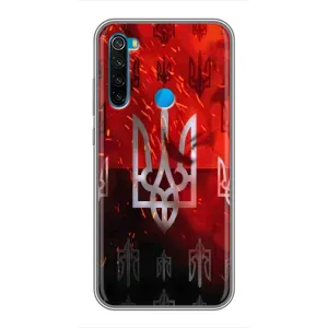 Украинские Чехлы для Xiaomi Redmi Note 8T с картинкой УПА (AlphaPrint) (ГЕРБ УПА)
