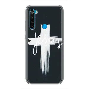 Чехол для Xiaomi Redmi Note 8T (AlphaPrint) - (Христианские) (Иисус)