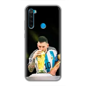 Чохли для Xiaomi Redmi Note 8T (Leo чемпіон) (AlphaPrint) (Кубок Мессі)