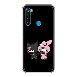Чехол с кроликом Куроми на Xiaomi Redmi Note 8T (Куроми и Мелоди)