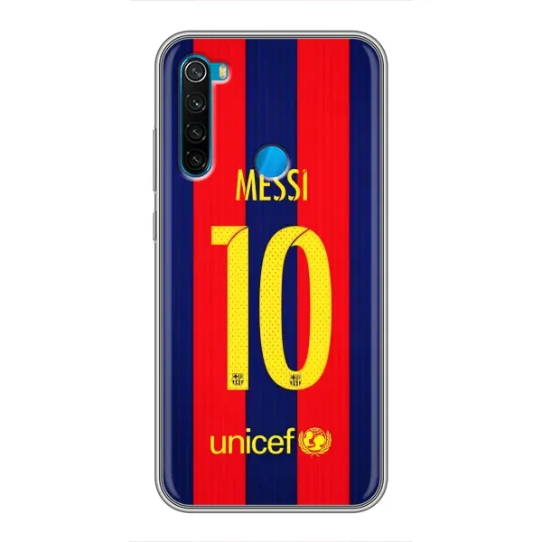 Чохол з принтом «Messi Barca 10» для Xiaomi Redmi Note 8T
