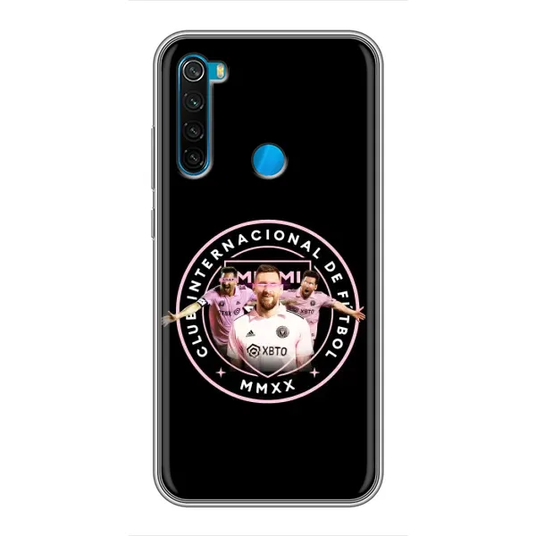 Чехол с принтом «Месси в лого» для Xiaomi Redmi Note 8T Чехол с принтом «Месси в лого» для Xiaomi Redmi Note 8T