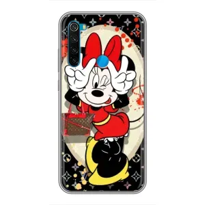 Чехол Disney Mouse Xiaomi Redmi Note 8T (PREMIUMPrint) (Минни peace)