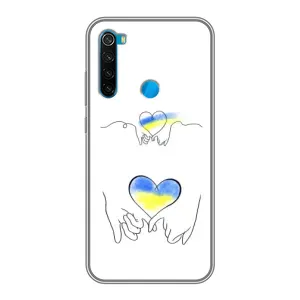 Чехол для Патриота Украины Xiaomi Redmi Note 8T - (AlphaPrint) (Мир Украине)
