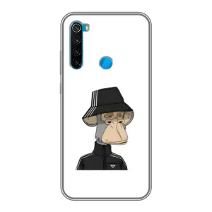 Чехлы с Обезьянами NFT для Xiaomi Redmi Note 8T (AlphaPrint) (обезьяна NFT Adidas)