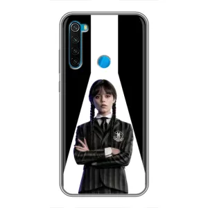 Чехлы Венсдей на Xiaomi Redmi Note 8T Уэнсдей (AlphaPrint) (W-Wednesday)