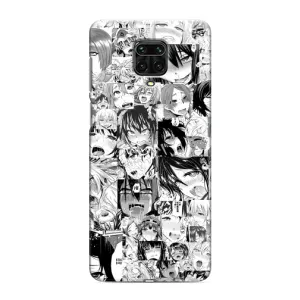 Чохол з принтом «Ahegao manga» для Xiaomi Redmi Note 9 Pro Max