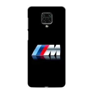 Чохол для Сяомі Редмі Нот 9 Про Макс - з принтом БМВ (AlphaPrint) (AMG)