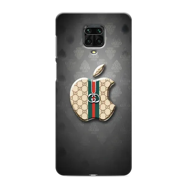 Чохол з принтом «Apple gucci» для Xiaomi Redmi Note 9 Pro Max Чохол з принтом «Apple gucci» для Xiaomi Redmi Note 9 Pro Max