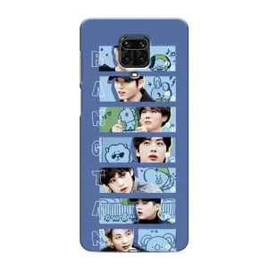 Чохол з принтом «Bangtan» для Xiaomi Redmi Note 9 Pro Max