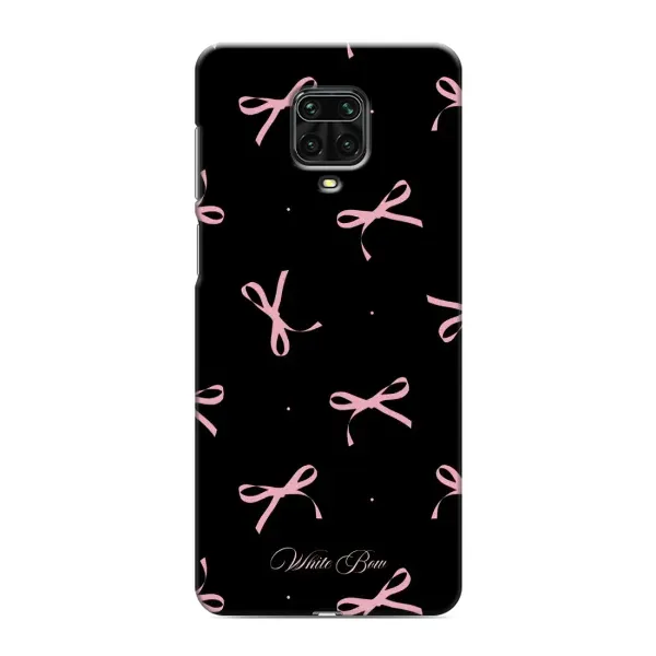 Чохол з принтом «Банти на чорному» для Xiaomi Redmi Note 9 Pro Max Чохол з принтом «Банти на чорному» для Xiaomi Redmi Note 9 Pro Max