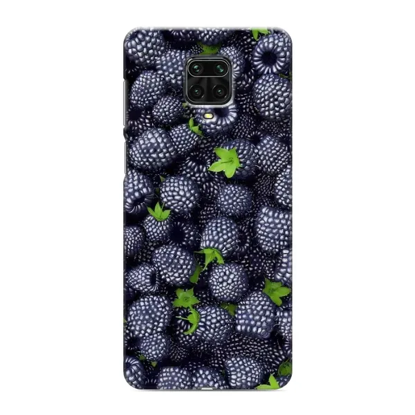 Чохол з принтом «Ожина» для Xiaomi Redmi Note 9 Pro Max