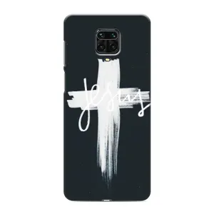 Чехол для Xiaomi Redmi Note 9 Pro Max (AlphaPrint) - (Христианские) (Иисус)