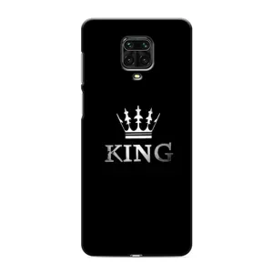 Чохол з принтом «KING» для Xiaomi Redmi Note 9 Pro Max