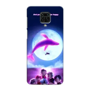 Чохол з принтом «КИТ BTS» для Xiaomi Redmi Note 9 Pro Max
