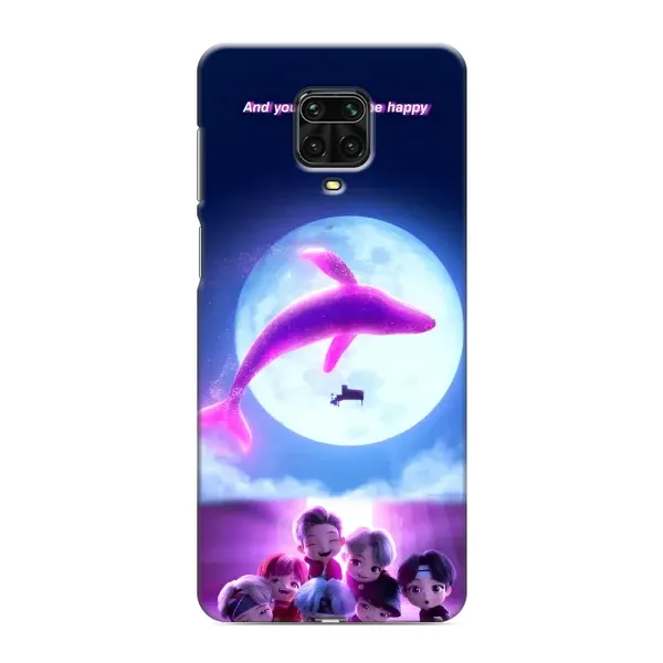 Чохол з принтом «КИТ BTS» для Xiaomi Redmi Note 9 Pro Max Чохол з принтом «КИТ BTS» для Xiaomi Redmi Note 9 Pro Max