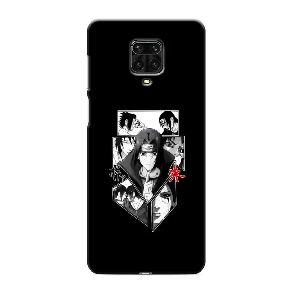 Чохол з принтом «колаж Ітачі» для Xiaomi Redmi Note 9 Pro Max