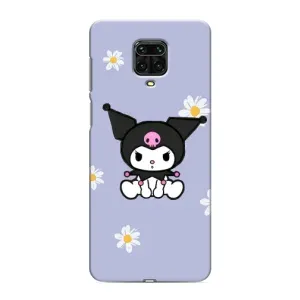 Чехол с кроликом Куроми на Xiaomi Redmi Note 9 Pro Max (Куроми в цветах)