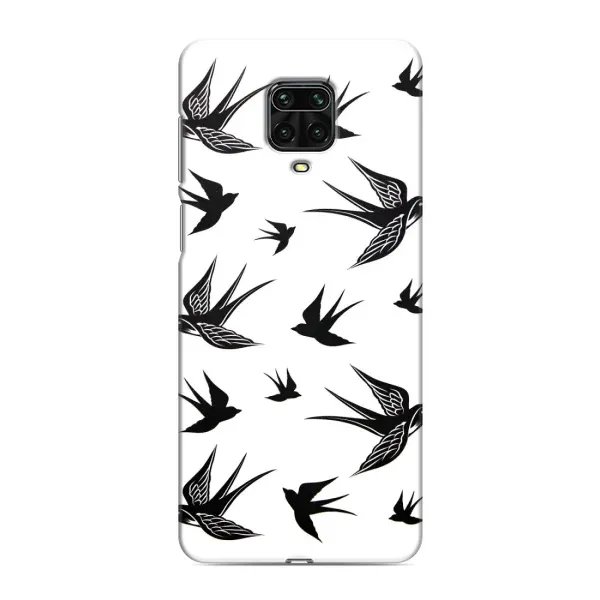 Чохол з принтом «Ластівки» для Xiaomi Redmi Note 9 Pro Max