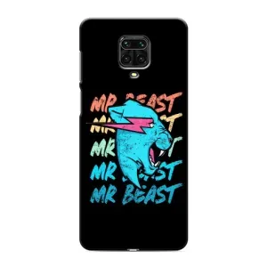 Чохол з принтом «logo Mr beast» для Xiaomi Redmi Note 9 Pro Max