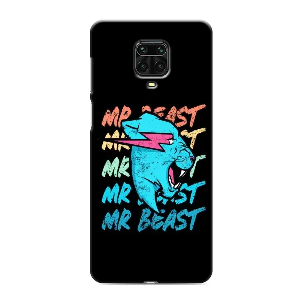 Чохол з принтом «logo Mr beast» для Xiaomi Redmi Note 9 Pro Max Чохол з принтом «logo Mr beast» для Xiaomi Redmi Note 9 Pro Max