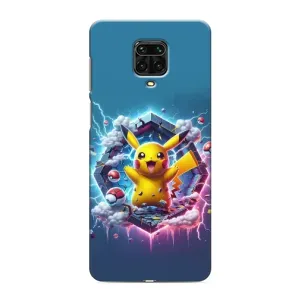 Чохол з принтом «Лого Пікачу» для Xiaomi Redmi Note 9 Pro Max