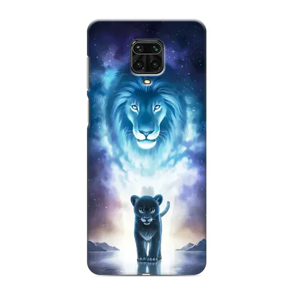 Чохол з принтом «Маленький лев» для Xiaomi Redmi Note 9 Pro Max