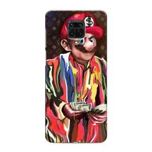 Чохол з принтом «Mario LV» для Xiaomi Redmi Note 9 Pro Max