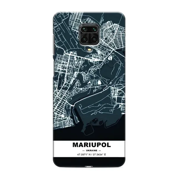 Чохол з принтом «Маріуполь» для Xiaomi Redmi Note 9 Pro Max Чохол з принтом «Маріуполь» для Xiaomi Redmi Note 9 Pro Max