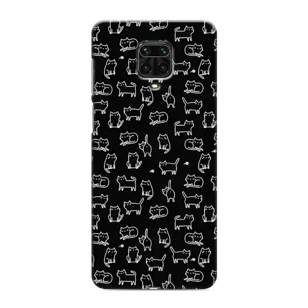 Чохол з принтом «Маленькі котики» для Xiaomi Redmi Note 9 Pro Max