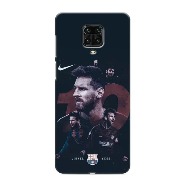 Чохол з принтом «Мессі 10» для Xiaomi Redmi Note 9 Pro Max Чохол з принтом «Мессі 10» для Xiaomi Redmi Note 9 Pro Max