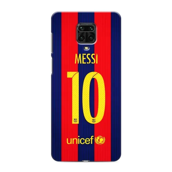 Чохол з принтом «Messi Barca 10» для Xiaomi Redmi Note 9 Pro Max Чохол з принтом «Messi Barca 10» для Xiaomi Redmi Note 9 Pro Max
