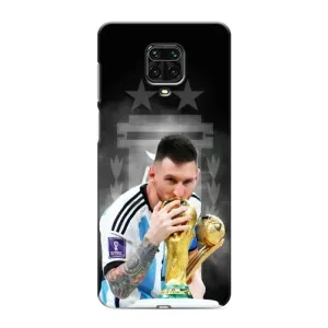 Чохли для Xiaomi Redmi Note 9 Pro Max (Leo чемпіон) (AlphaPrint) (Мессі Чемпіон)