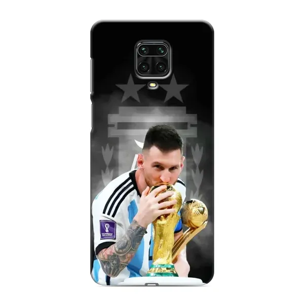 Чохол з принтом «Мессі Чемпіон» для Xiaomi Redmi Note 9 Pro Max