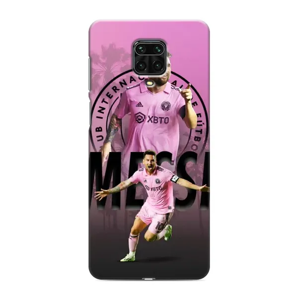 Чохол з принтом «Messi Miami» для Xiaomi Redmi Note 9 Pro Max Чохол з принтом «Messi Miami» для Xiaomi Redmi Note 9 Pro Max
