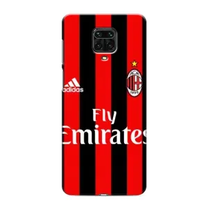 Чохли для Xiaomi Redmi Note 9 Pro Max (VPrint) - Футбольні клуби (Milan)