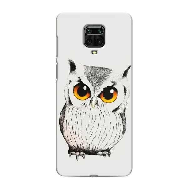 Чохол з принтом «Мила Сова» для Xiaomi Redmi Note 9 Pro Max