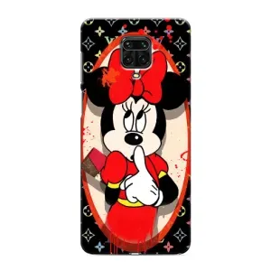 Чехол Disney Mouse Xiaomi Redmi Note 9 Pro Max (PREMIUMPrint) (Минни Маус ЛВ)